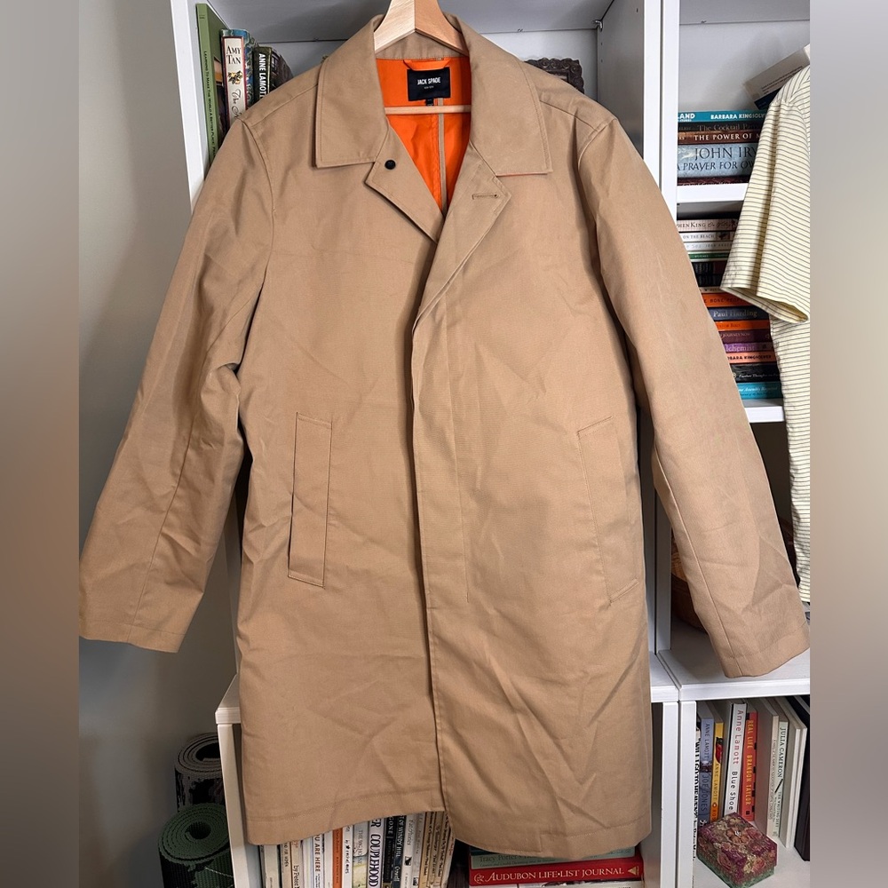 Jack Spade Trench Coat. Size XL